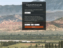 Tablet Screenshot of penaflor.com.ar